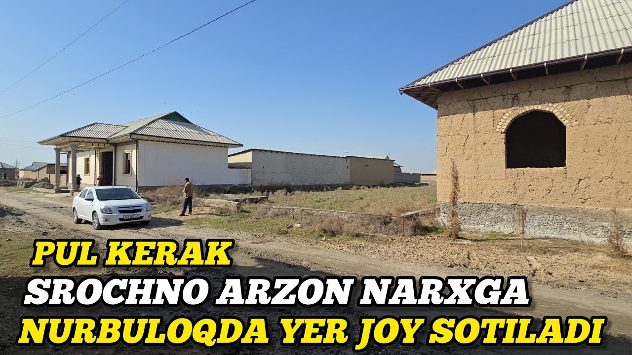 SAMARQAND NUROBOD NURBULOQ SHAHARCHASIDA YER JOY SOTILADI 