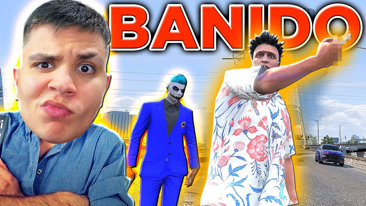 XINGUEl O ADM e fui BANIDO no GTA RP 😂 (Paulinho o LOKO)