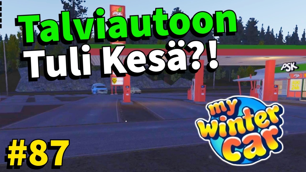 TALVIAUTOON TULI KES&Auml;!? (modi) #87 | My Winter Car