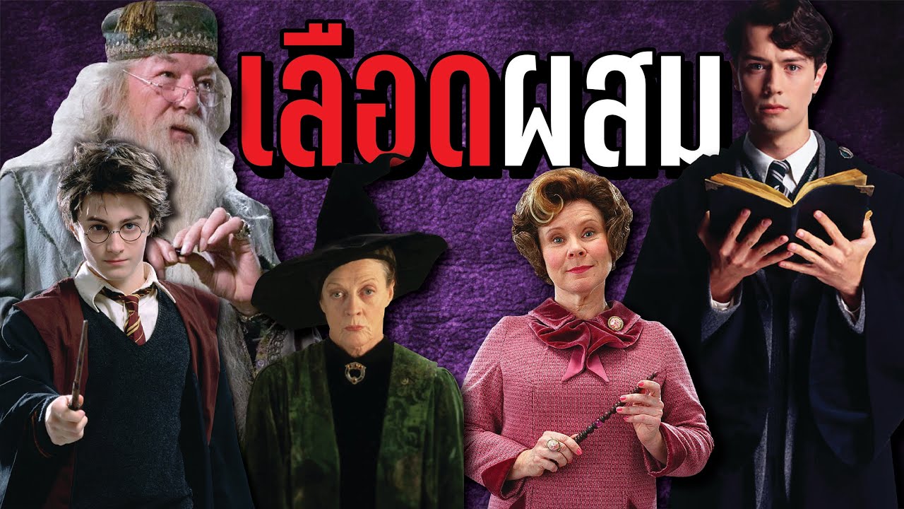 เจาะลึกเลือดผสม และ 10 พ่อมดแม่มดเลือดผสมในโลกเวทมนตร์ | บ่นหนัง