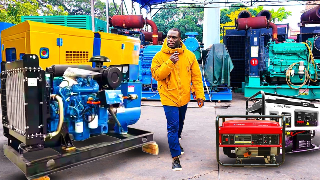 Guangzhou Used diesel Generators wholesale market