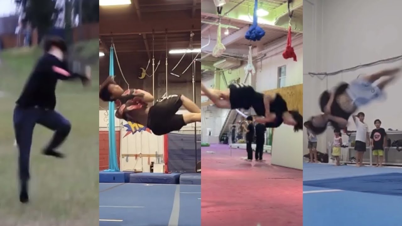 Tricking Progression: Tak Full to Tak Quad Full