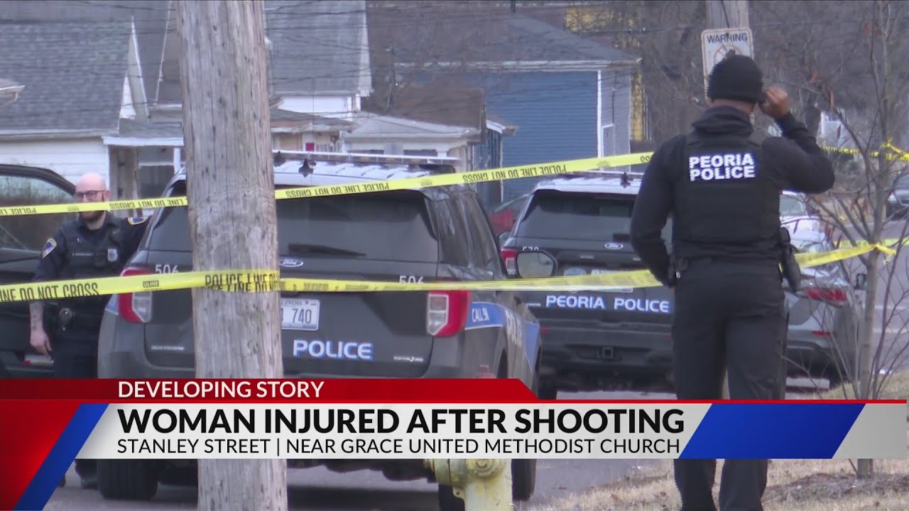 Woman hospitalized after Peoria shooting incident