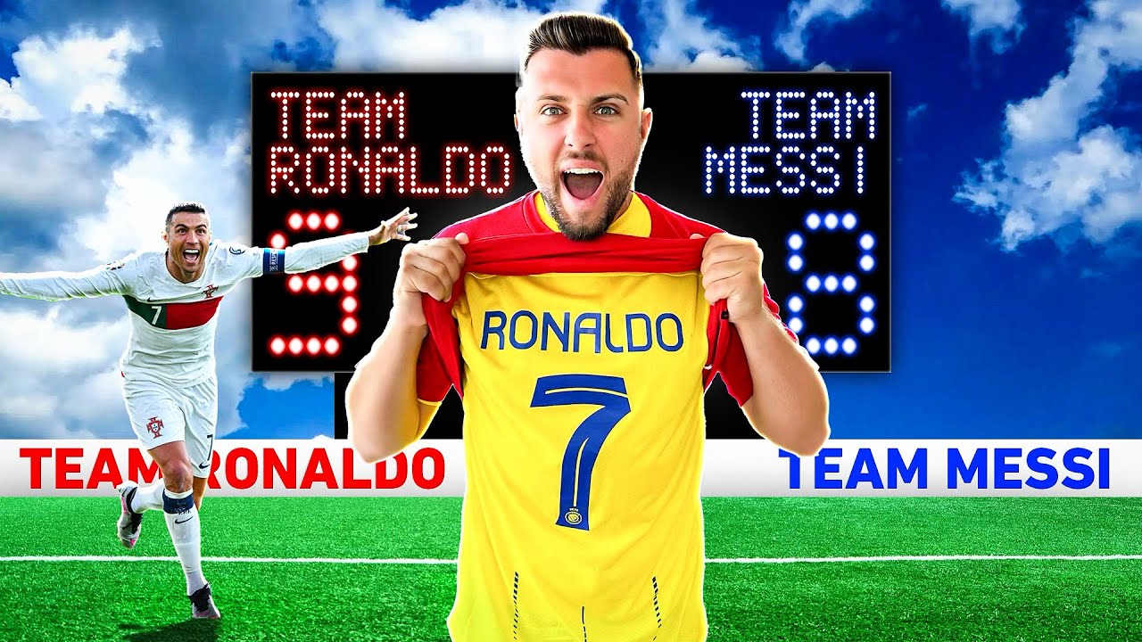 AM TRĂDAT ECHIPA MESSI ȘI AM DAT AUTOGOL PENTRU RONALDO LA MECIUL CARITABIL DE LA ORADEA!!