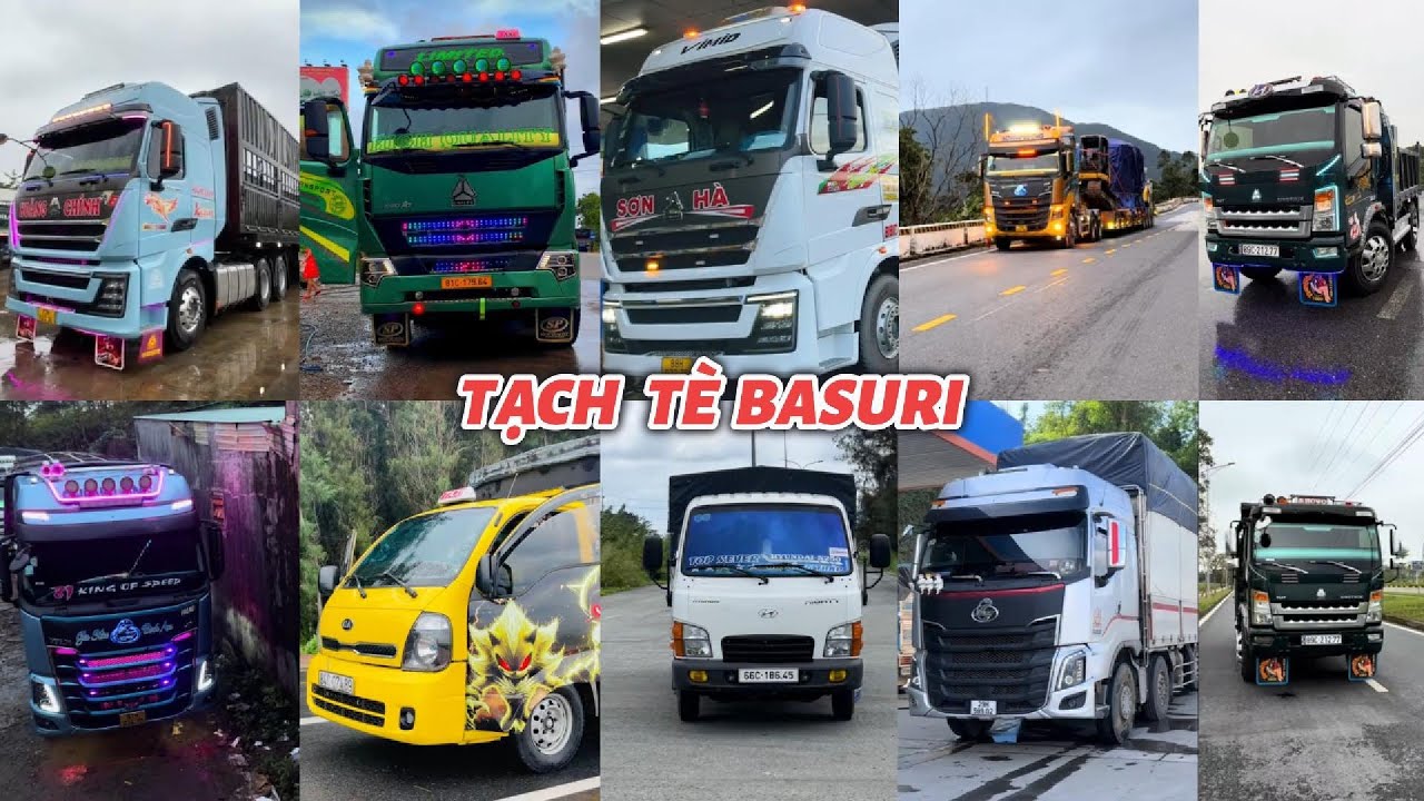 Xe Tải Bóp Kèn Thái Độ Basuri V8 Kèn Ong Vàng Cực Hay