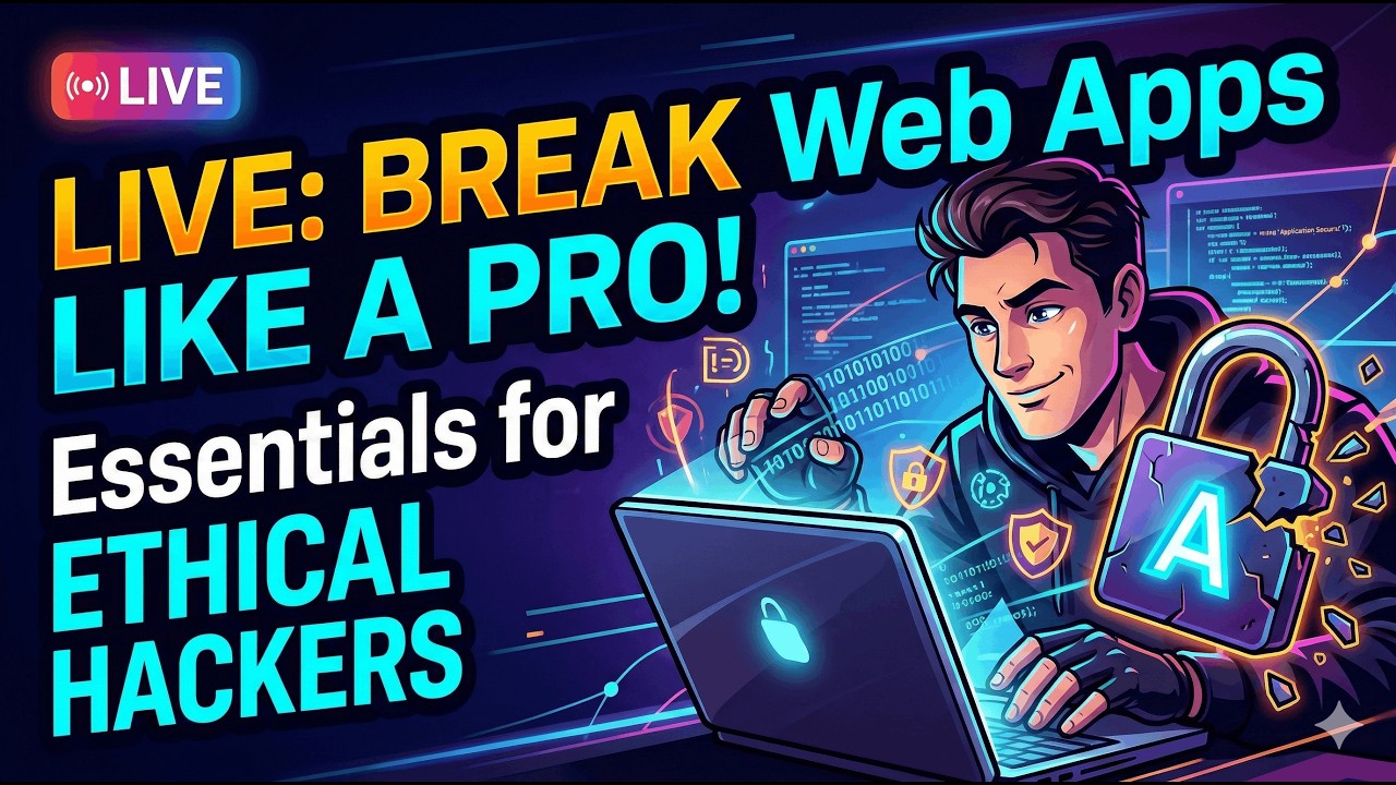 How to Hack Web Apps (The 2026 Essentials LIVE) 🔓 #cybersecuritylive #MrHorbio #hackingtutorial