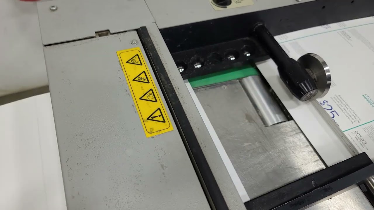 Morgana AutoCreaser 33 Automatic Vacuum Feed Creasing Machine