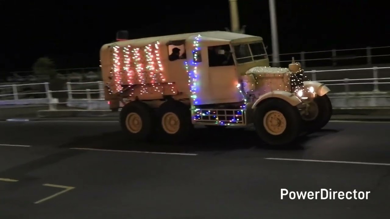 The annual Westfield lights tractor run taken from the white rock hotel