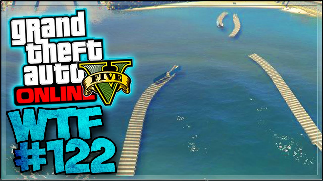 WAVE WORLD COASTER ! 100% WTF ! - GTA 5 ONLINE COURSE WTF #122