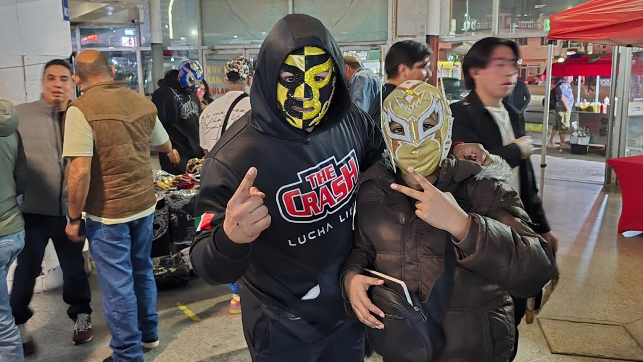 La puerquiza extrema Vs fresero Jr Pierrot Jr Deluxe y Demonio infernal 🤼‍♂️🔥 #LuchaLibre #Máscaras 