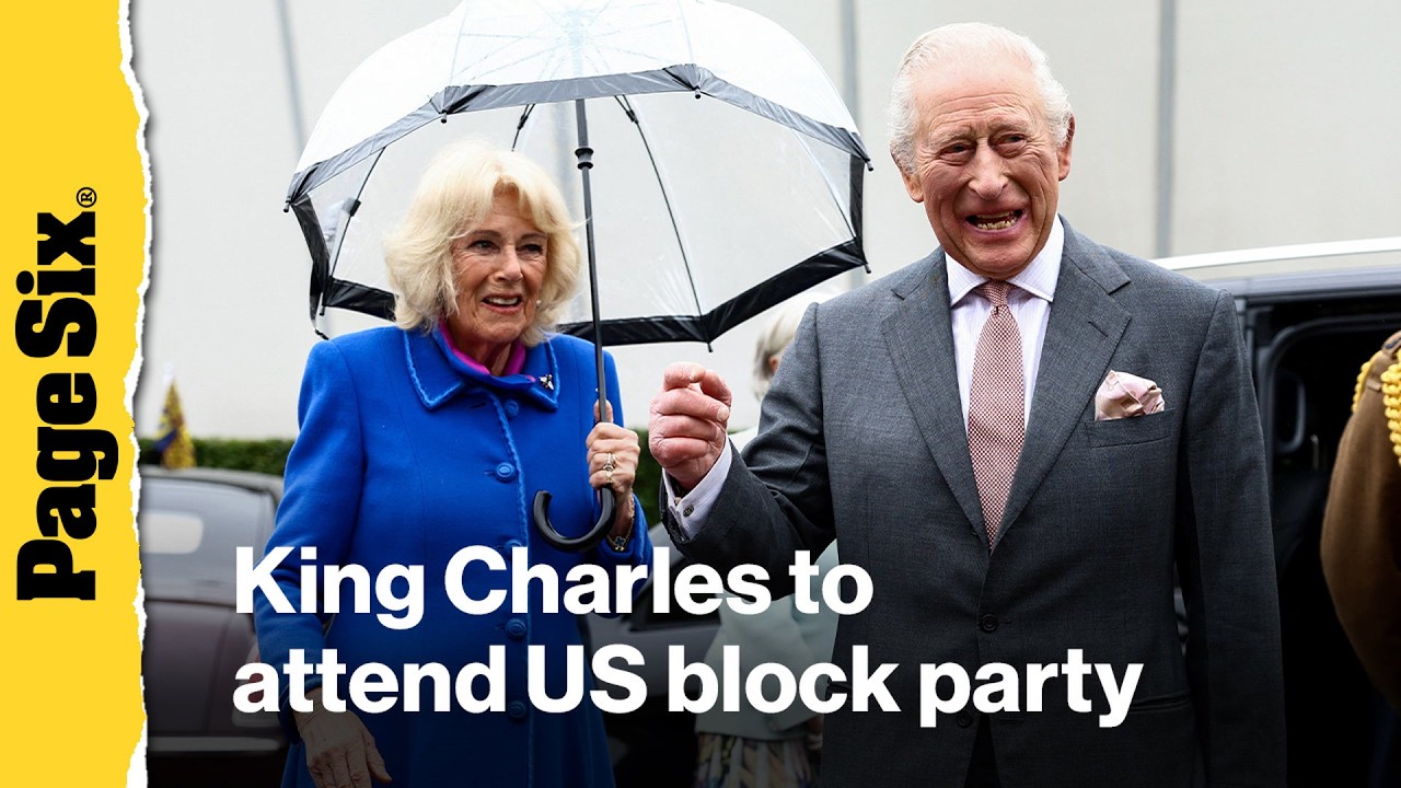 King Charles III to attend block party as part of US state visit