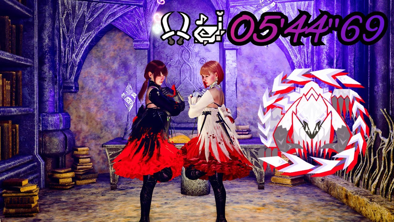 【MHWilds】 ★10歴戦王アルシュベルド 双剣×笛ペア 05'44