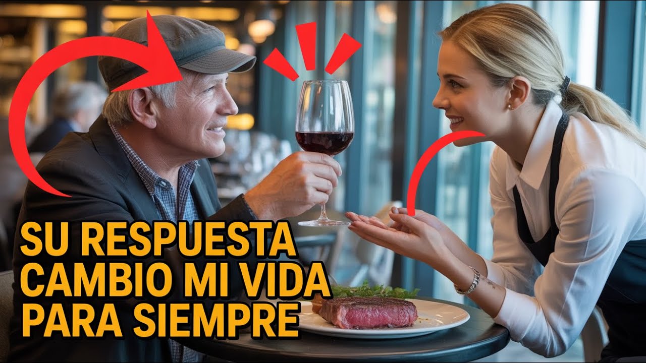 Dueño Encubierto Pide un Filete - Mensaje SORPRENDENTE de la Camarera TRANSFORMA su Perspectiva