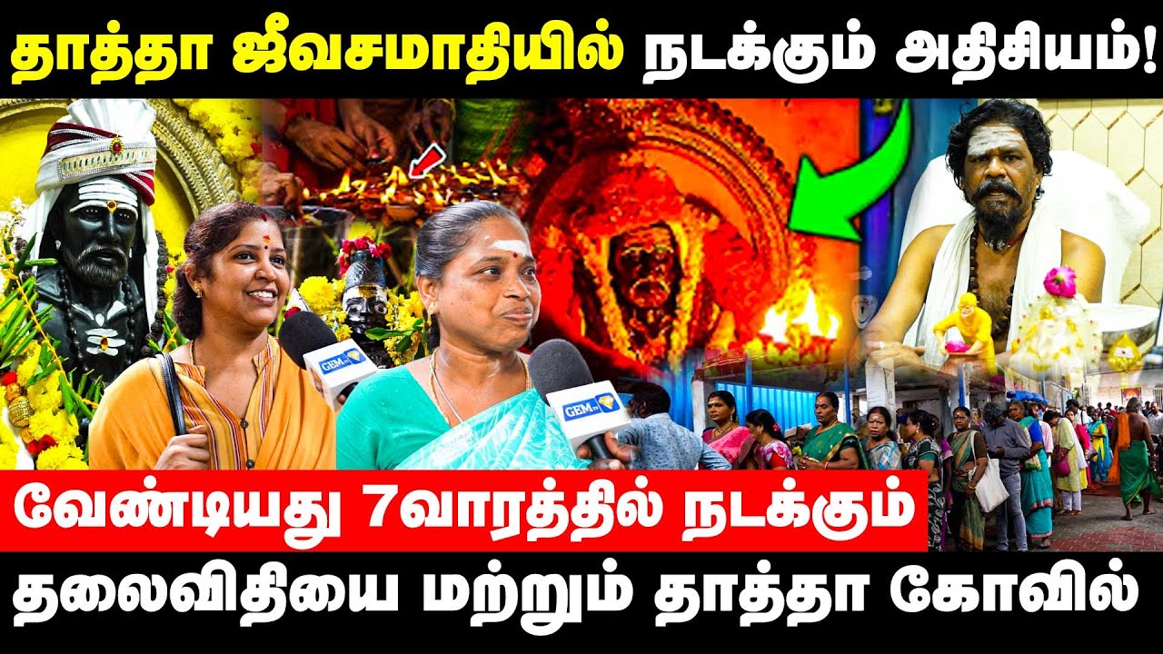 தலைவிதியை மற்றும் தாத்தா கோவில்.. தாத்தா ஜீவசமாதியில் நடக்கும் அதிசியம் !Thatha Kovil |Jeeva Samadhi