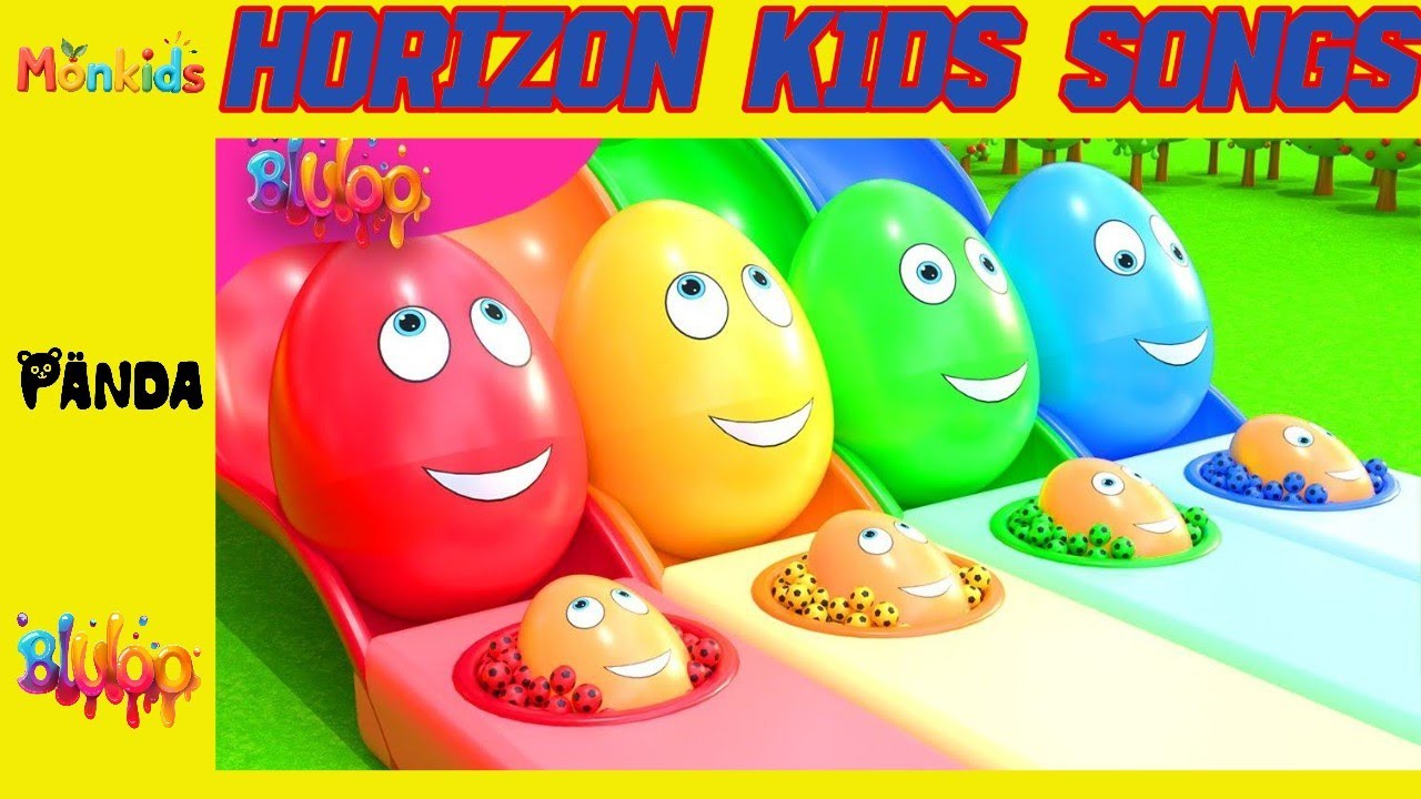 Learning Colors and ABC Alphabet Song | Colorful Eggs on the Farm | Nursery Rhymes & Kids Songs