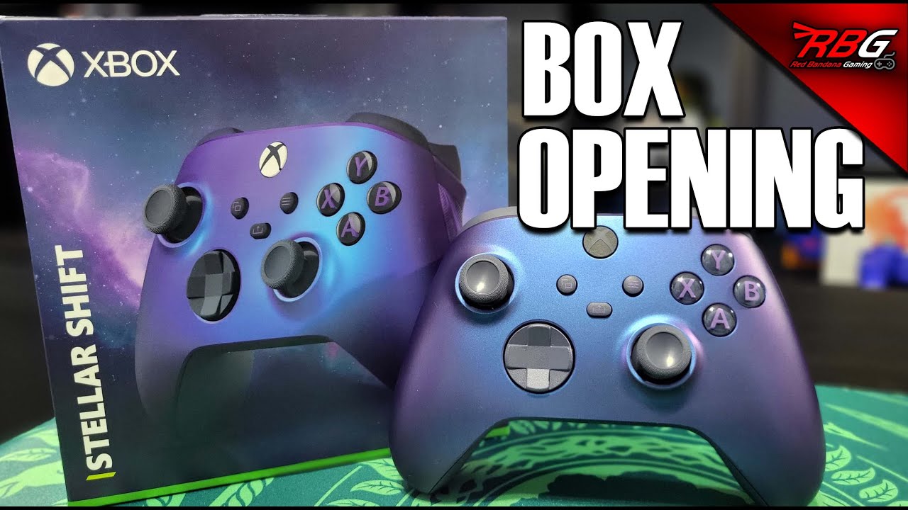 Unboxing Xbox Stellar Shift Wireless Controller for Xbox Series X/S & Xbox One