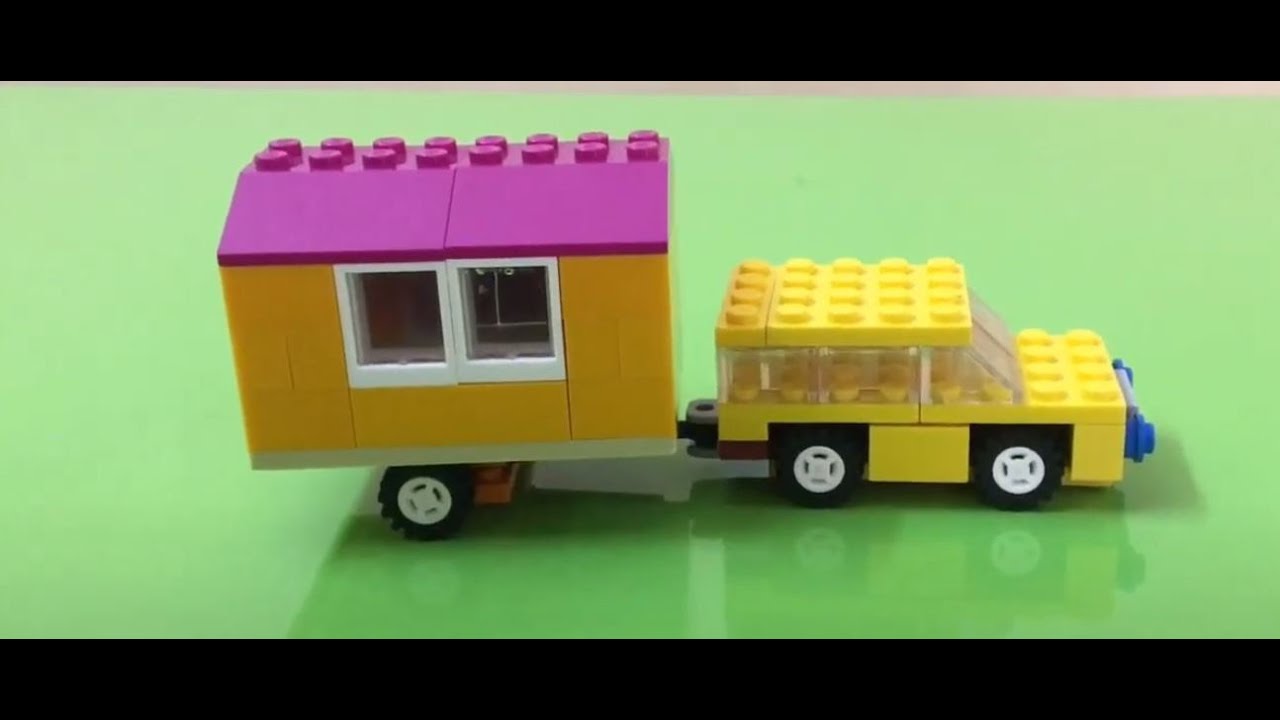 Lego Camping Trailer Instructions | Lego Camping Trailer | Lego 10715 | Lego Camping Trailer Set