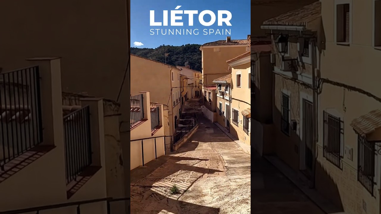 A CHARMING Walking Tour in the LABYRINTH Streets of Lietor, Spain! 