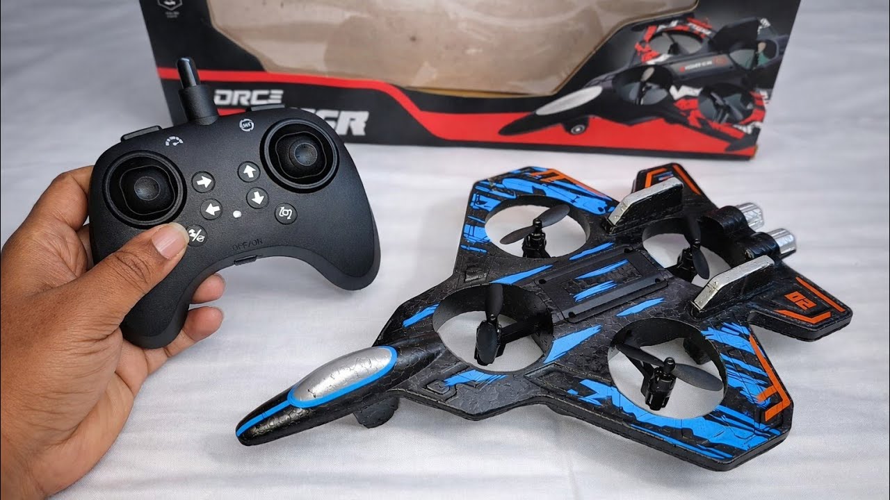 COMBAT FLIGHT – 2.4GHz RC Jet Fighter with Stunt Roll & LED Lights | #trending #kids #toys #unboxing