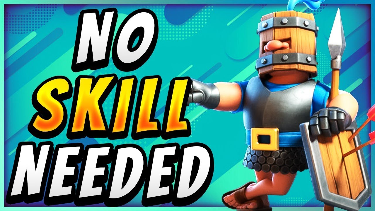 NEW ROYAL RECRUITS DECK is NO SKILL SPAM... And I love it 😍 — Clash Royale