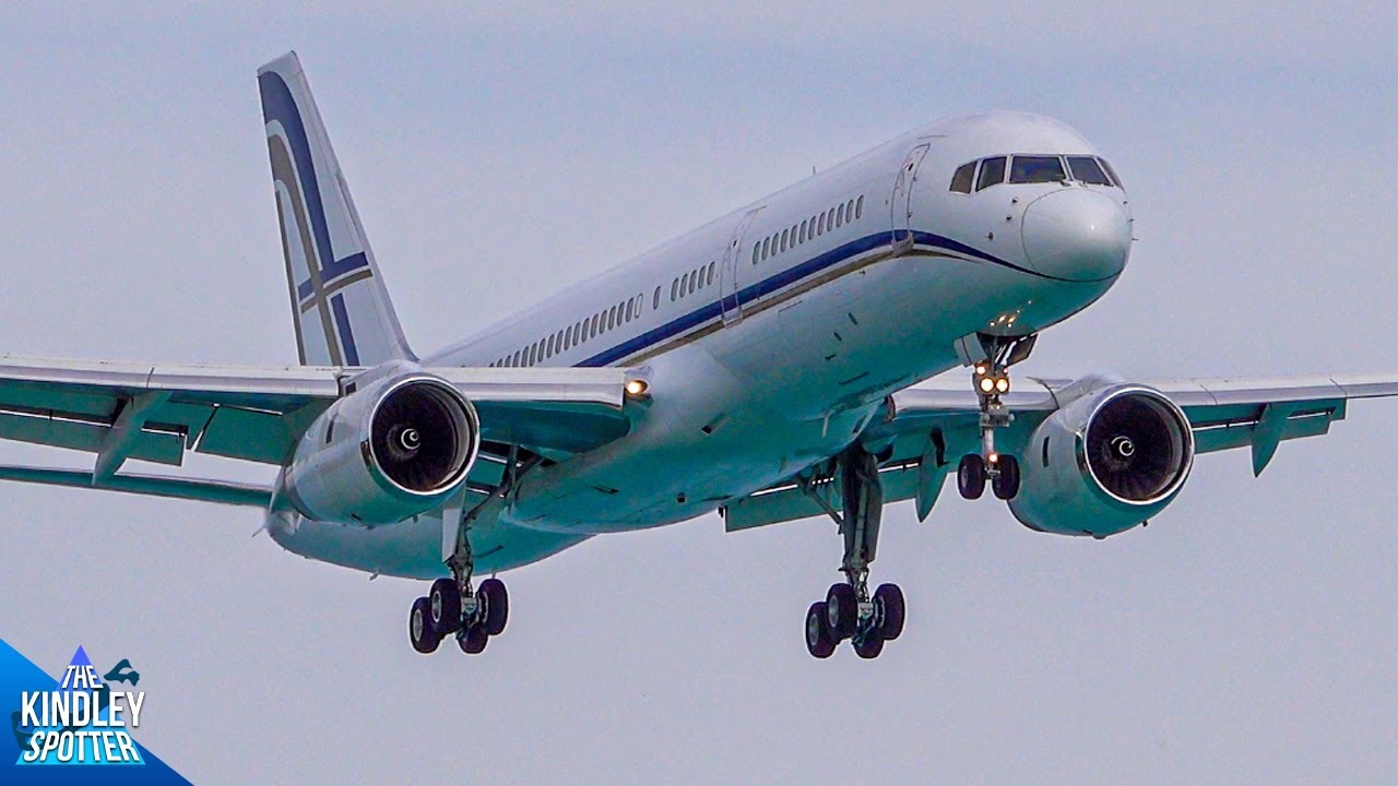 (4K) Beautiful Boeing 757 VIP | Private Jet Spotting in Bermuda | Arrivals & Take-offs