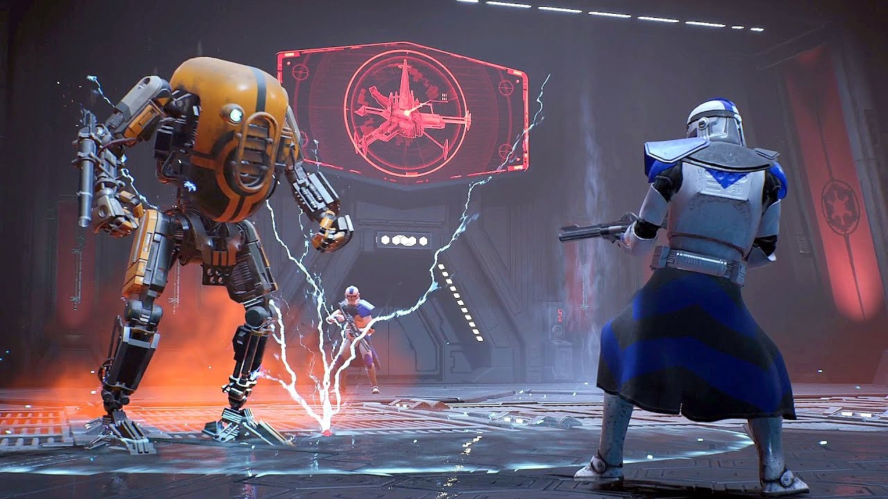 Arc Troopers vs Bounty Droids - STAR WARS JEDI FALLEN ORDER NPC Wars
