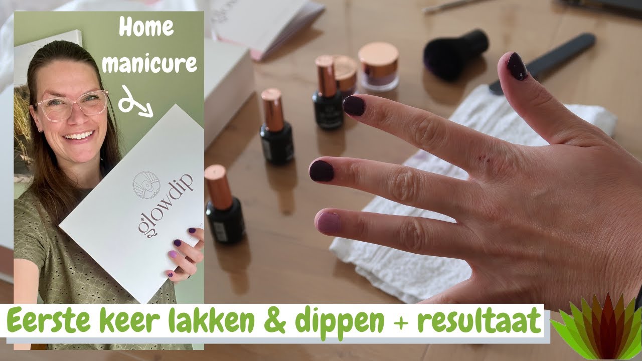 Glowdip review II Ik ga voor het eerst glowdip home manicure aanbrengen + resultaat na ruim 1 week