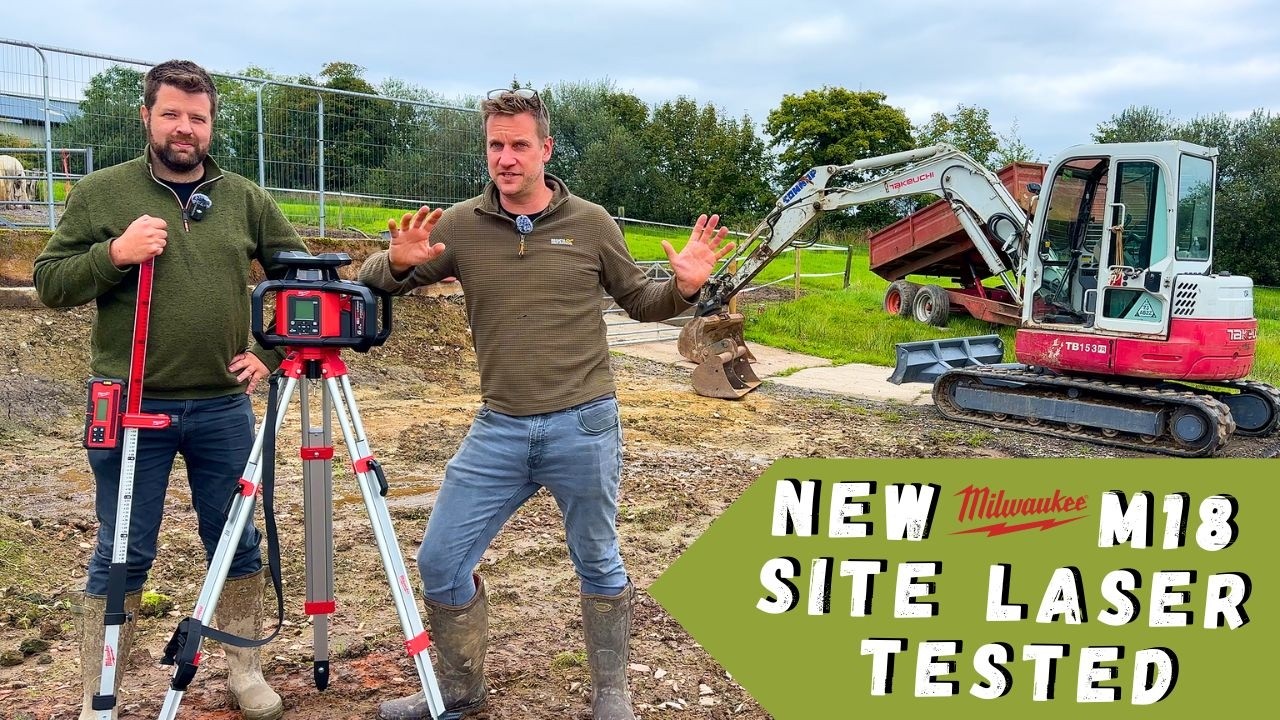 We Tested Milwaukee's GAME CHANGING Site Laser Level! M18 RLOHV1200