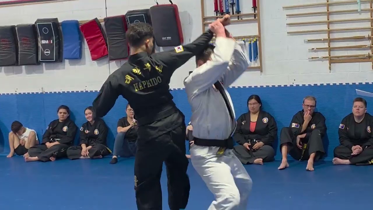 9th and 5th Degree Black Belt grading test