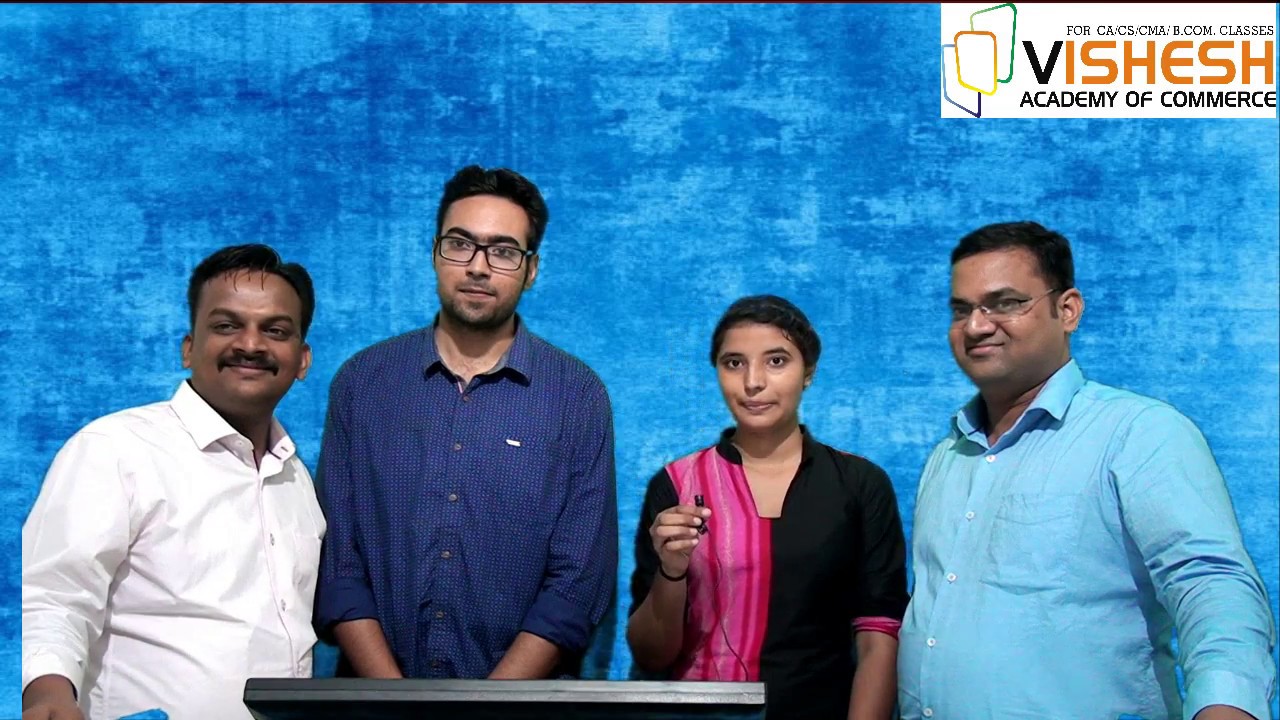 Team Vishesh With Sanjana (AIR - 8) in CS Foundation June 2017