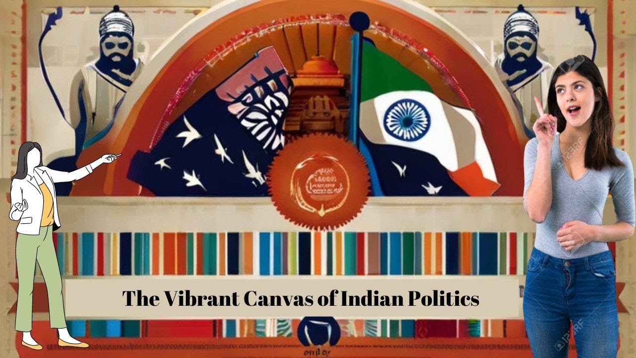 The Vibrant Canvas of Indian Politics  #india #trending #youtube #politics #history