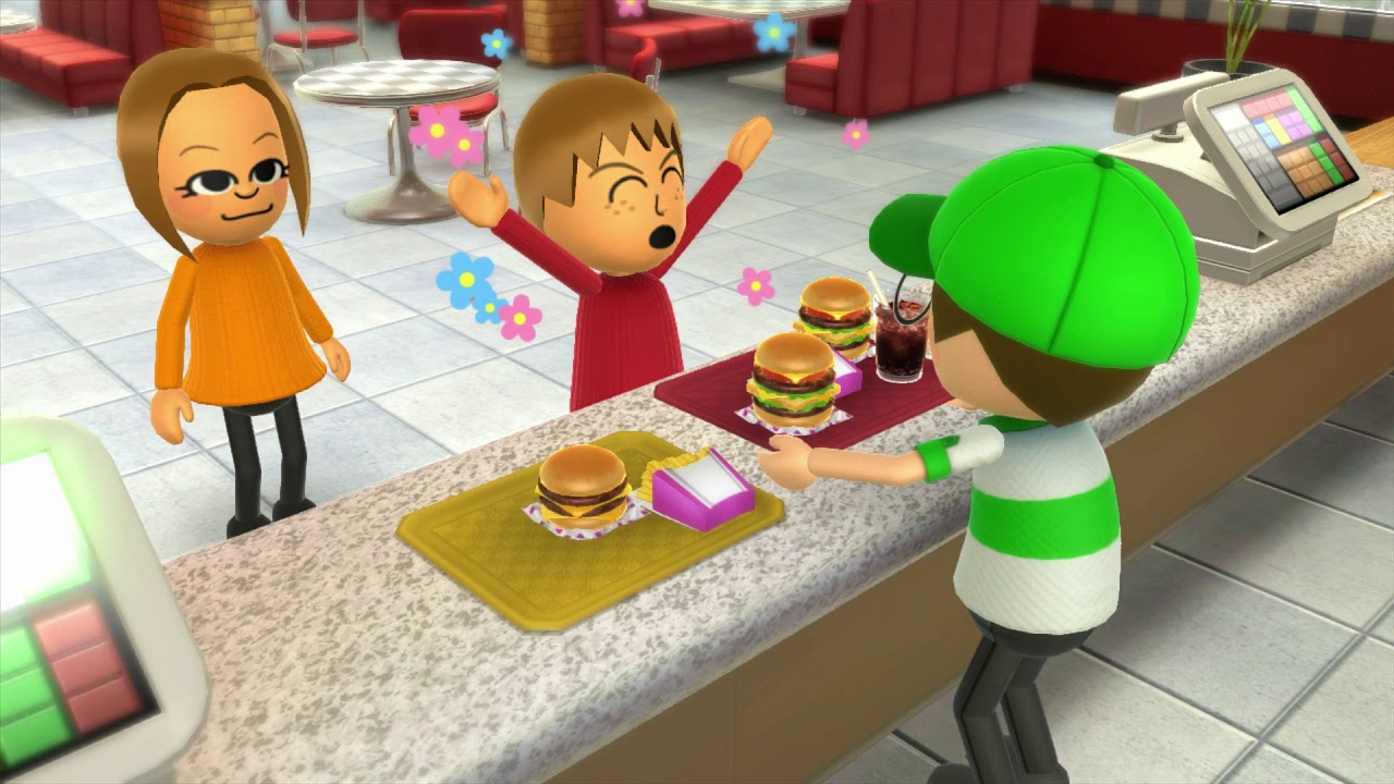 Wii Party U - Feed Mii w/Stephan, Stephen, Skip, Mimi