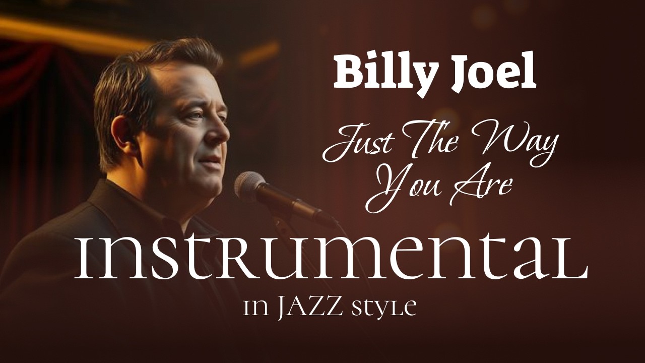Billy Joel - Just the Way You Are in FUNK style | Karaoke, Instrumental with lyrics