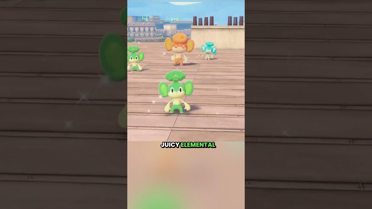 ЛЕГКО AFK Shiny Elemental Monkeys #pokemon #shinyhunting #legendsza #shorts