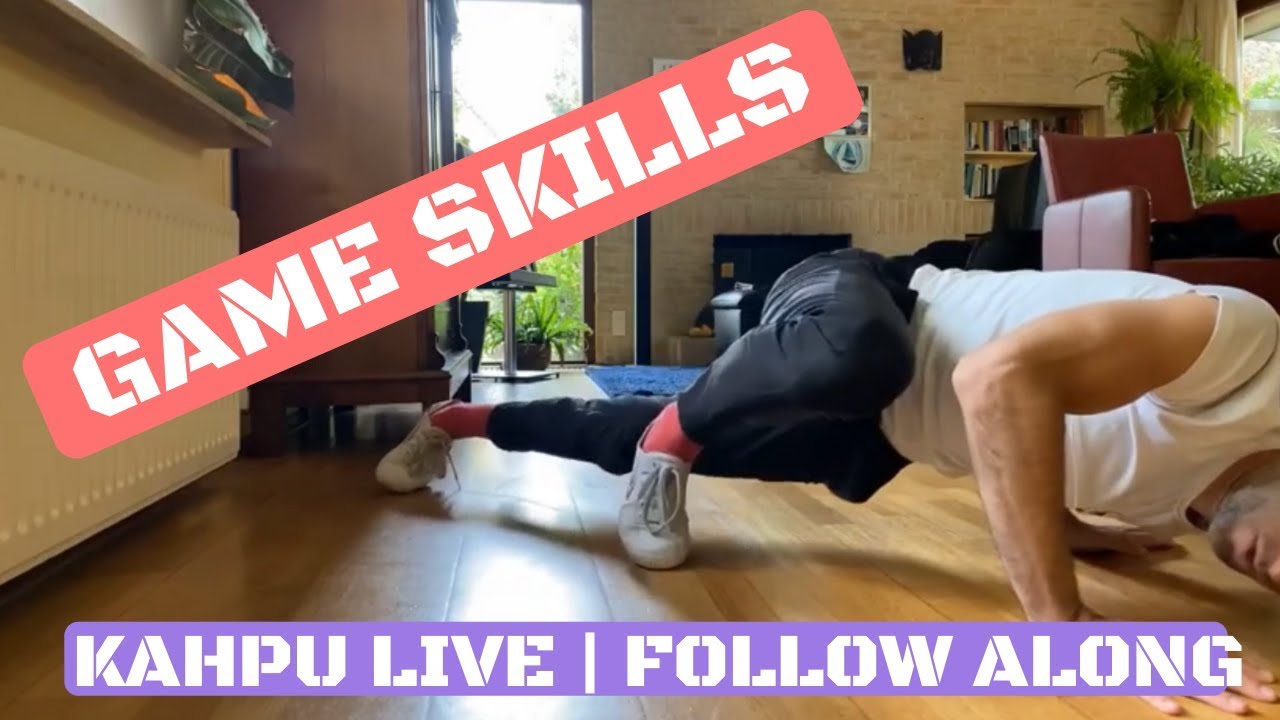 CAPOEIRA PUSH UPS AT HOME | LIVE