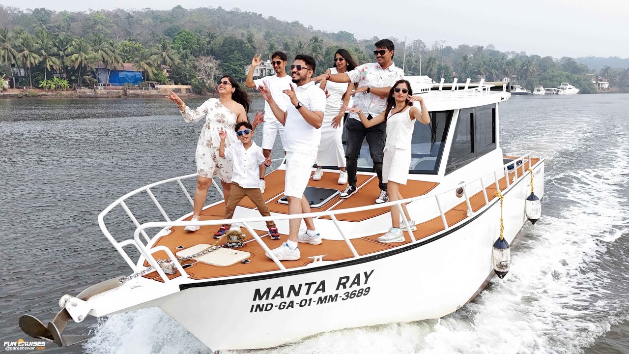 Family Fun, Full Volume! - Fun Cruises Goa | Private Yacht Rentals & Hire