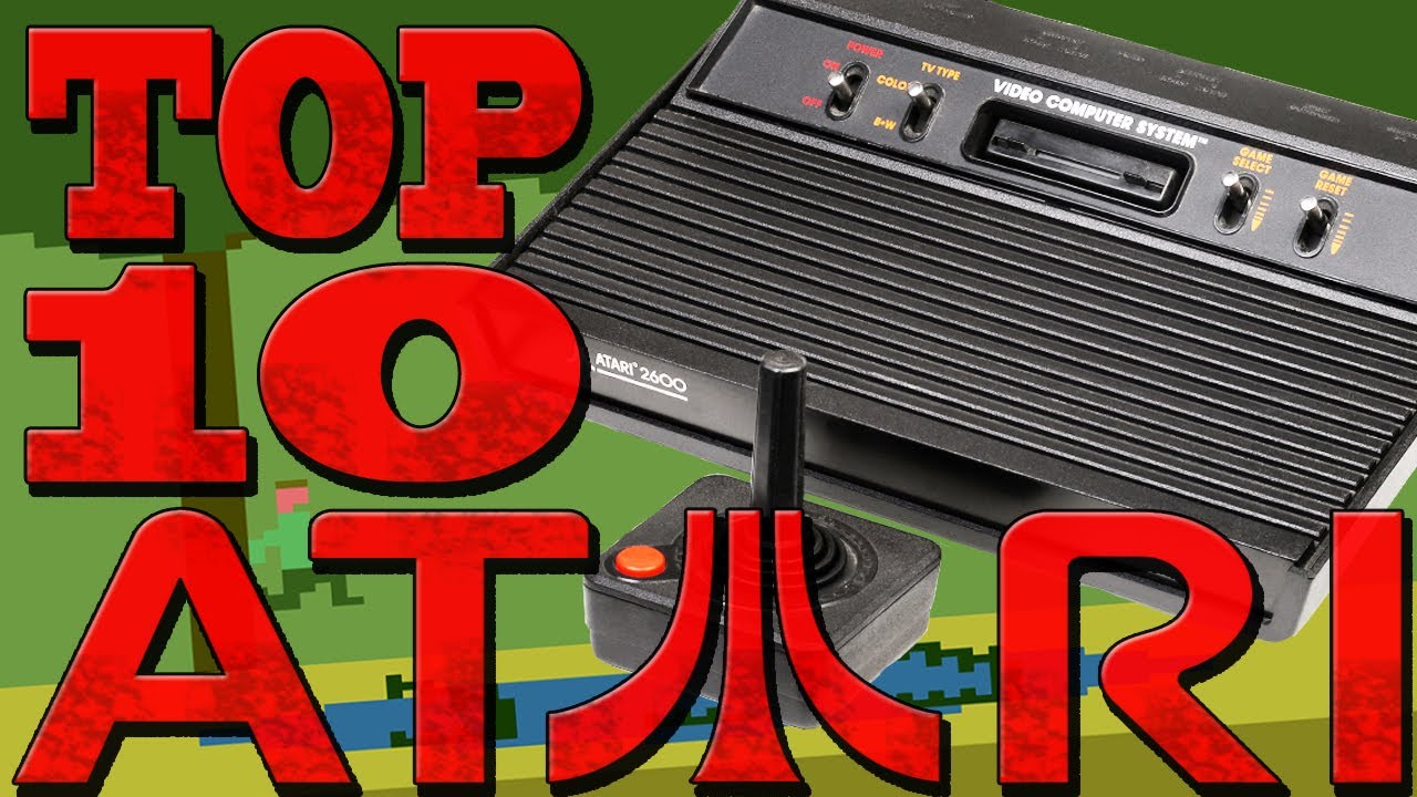 Top10 Atari - Os Mais Memoráveis Jogos do Atari 2600