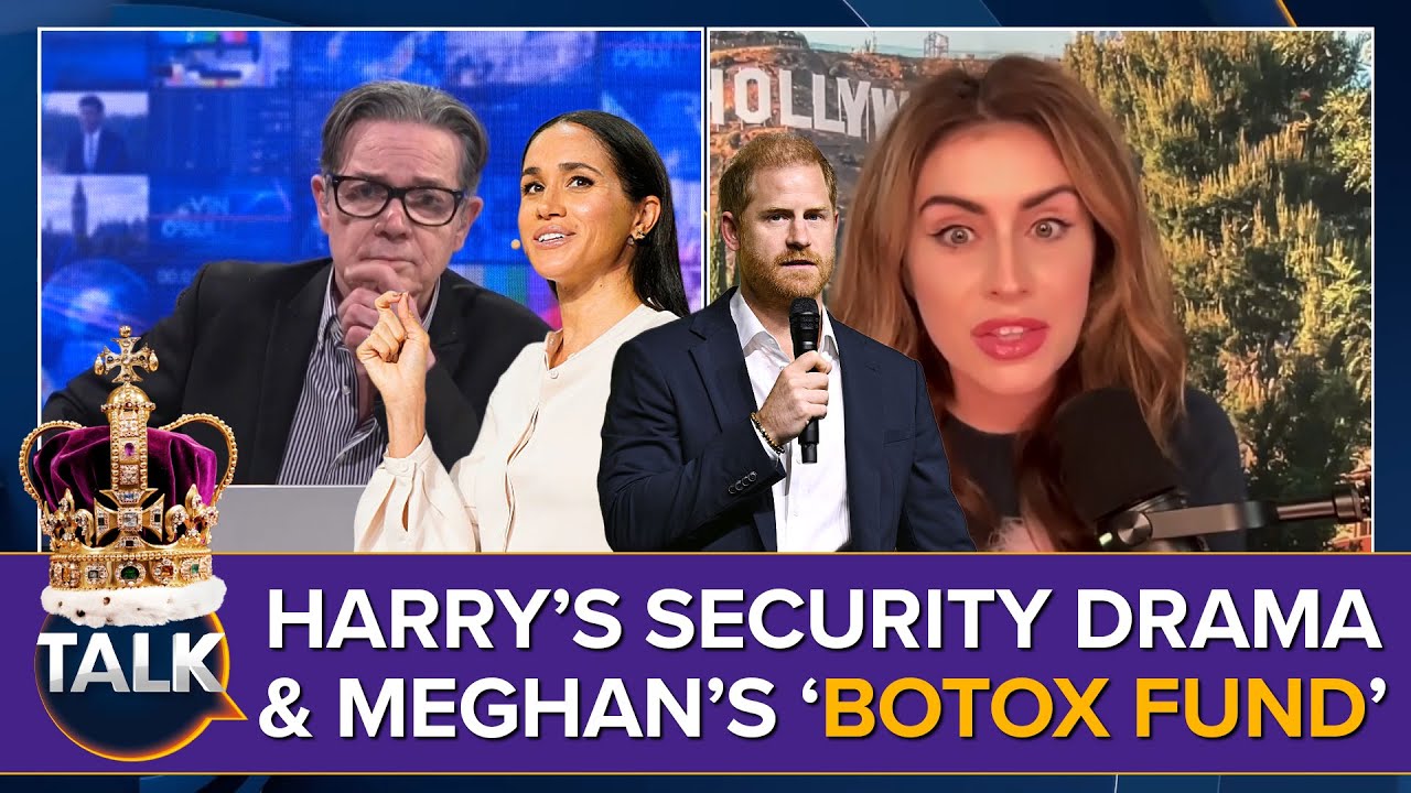 'Reckless' Harry's Security Drama And Meghan Markle's Latest 'Botox Fund' Plan | Kinsey Schofield