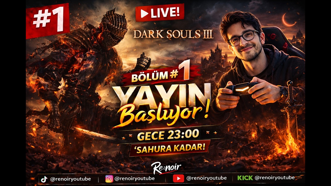 Dark Souls 3 Katana Run 🔥 Sahura Kadar | #dikey #oyunumadokunma #DS3 #DarkSouls3 #Ramazan #sahur