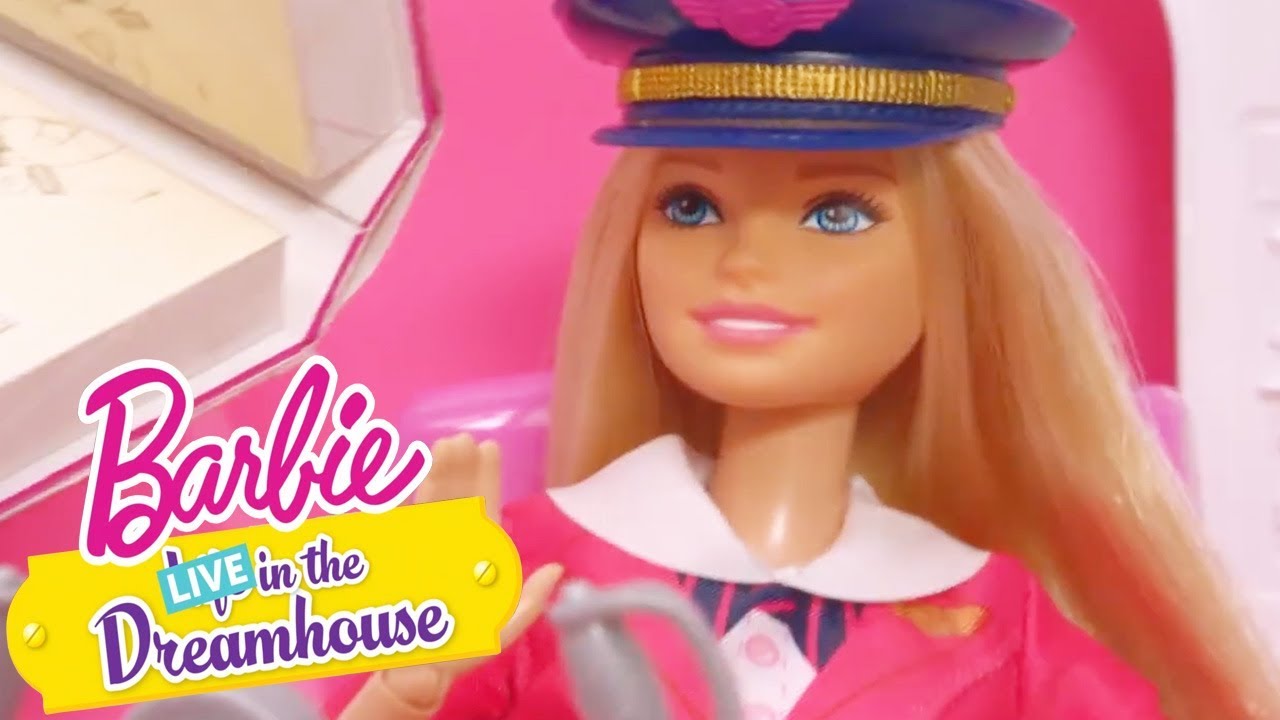 L'avion de Barbie | Barbie LIVE! In The Dreamhouse | @BarbieFrançais