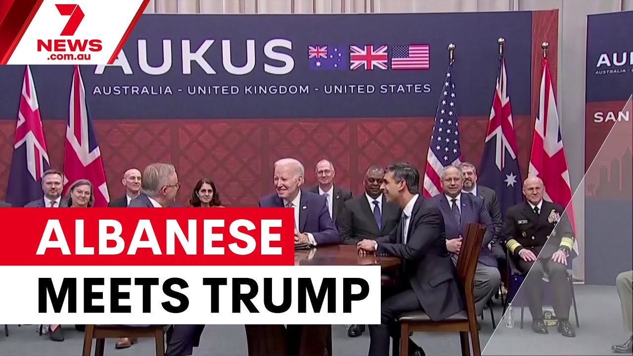 Albanese meets Trump in crucial White House talks | 7NEWS