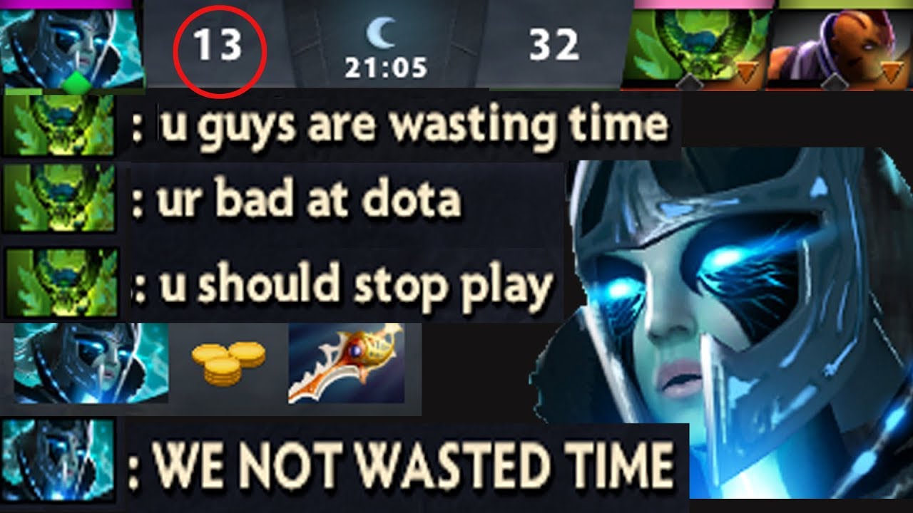 When 8k Player Think Ez Game and Trash Talk , Rapier PA Comeback vs Toxic Never Give Up Dota 2