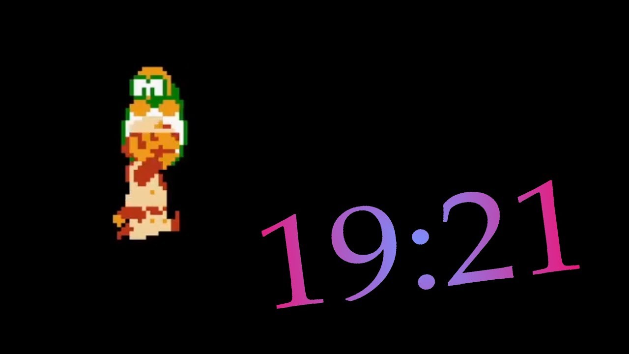 Super Mario Bros. Warpless Speedrun in 19:21