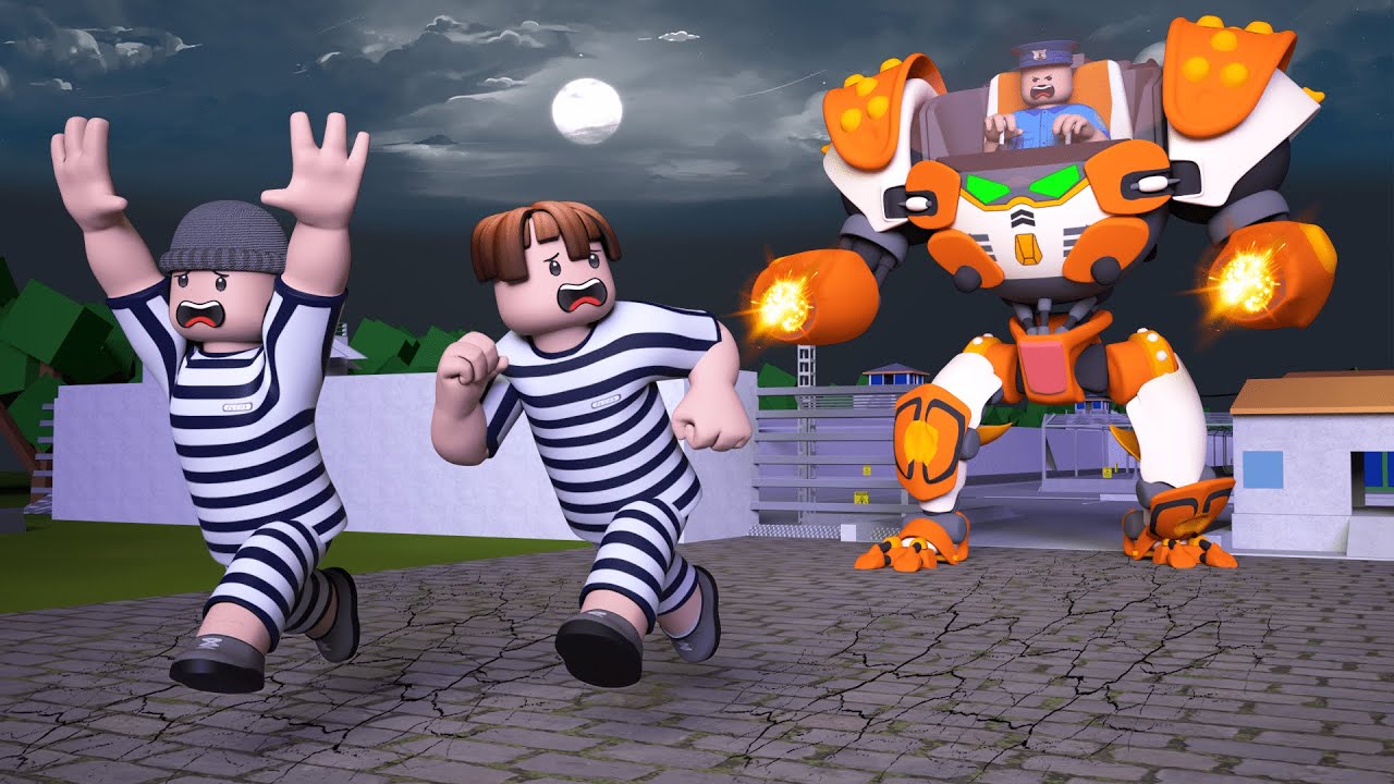 ROBLOX Brookhaven 🏡RP: - FUNNY MOMENTS: ESCAPE THE PRISON | RobloxXP