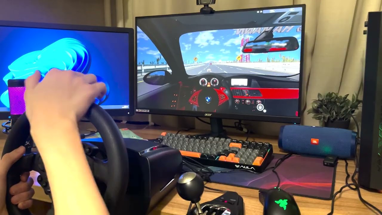 BMW M5 HAMANN with a Steering Wheel | BeamNG.drive