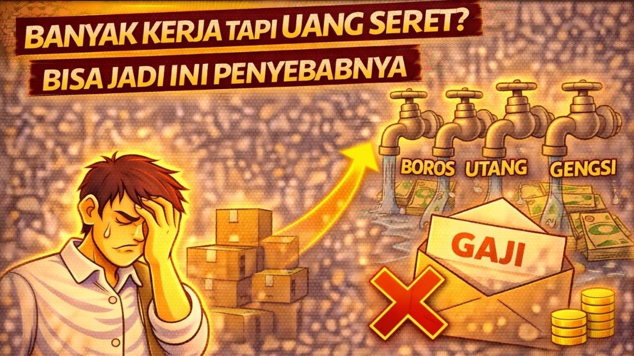Capek Tapi Tetap Miskin? Banyak Kerja Tapi Uang Seret? Bisa Jadi Ini Penyebabnya