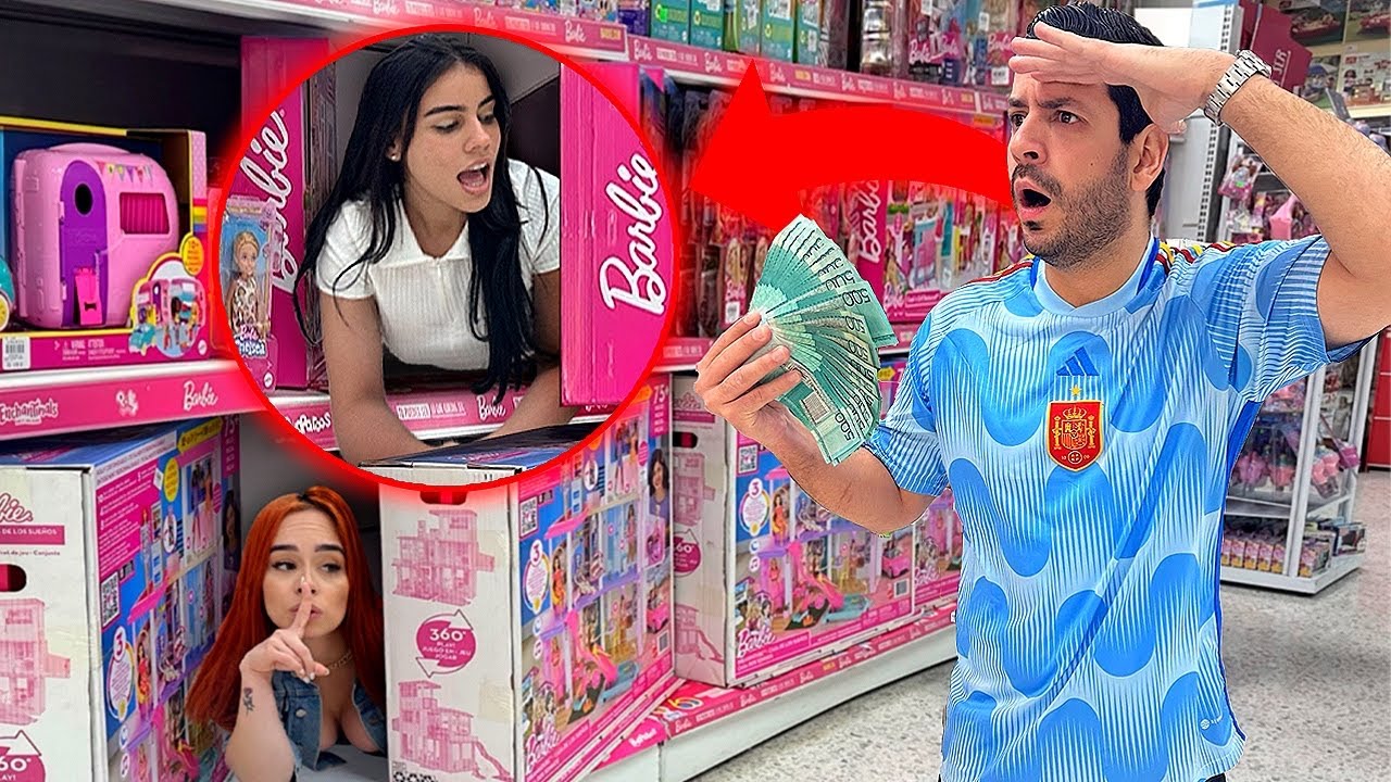 JUGAMOS AL ESCONDIDO EN UNA JUGUETERÍA!! El Último En Ser Encontrado Gana $10,000 🤑