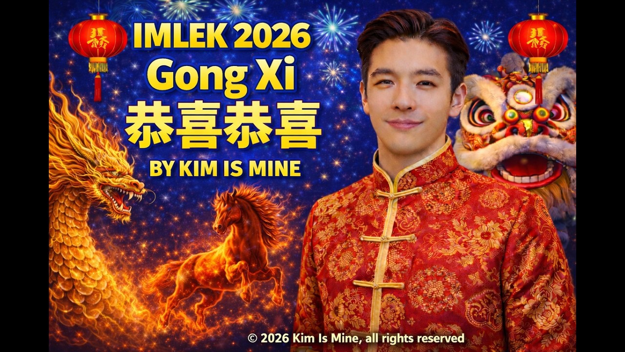 IMLEK 2026, Gong XI Gong Xi- 恭喜恭喜 -Gōngxǐ gōngxǐ, Xīnnián kuàilè – Happy Chinese New Year