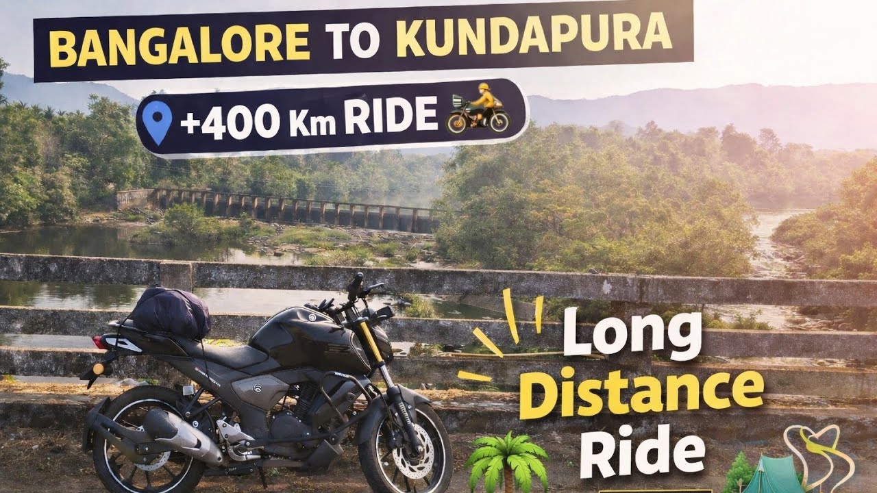 Bangalore to Kundapura Bike Ride 🔥 | 400KM Solo Ride | EP 1