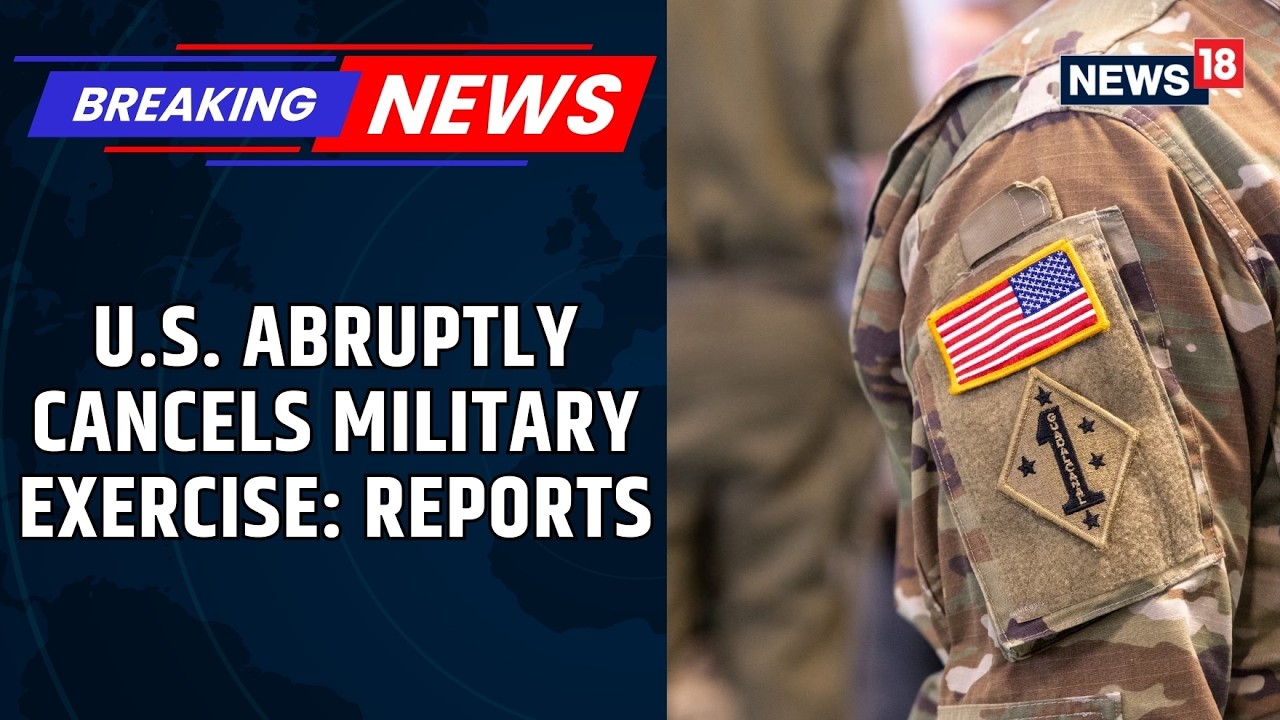 US Cancels Major Army Exercise, Sparks Speculation Of Possible Troop Deployment To Iran | News18